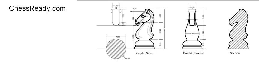 knight outline in mm knight outline in mm